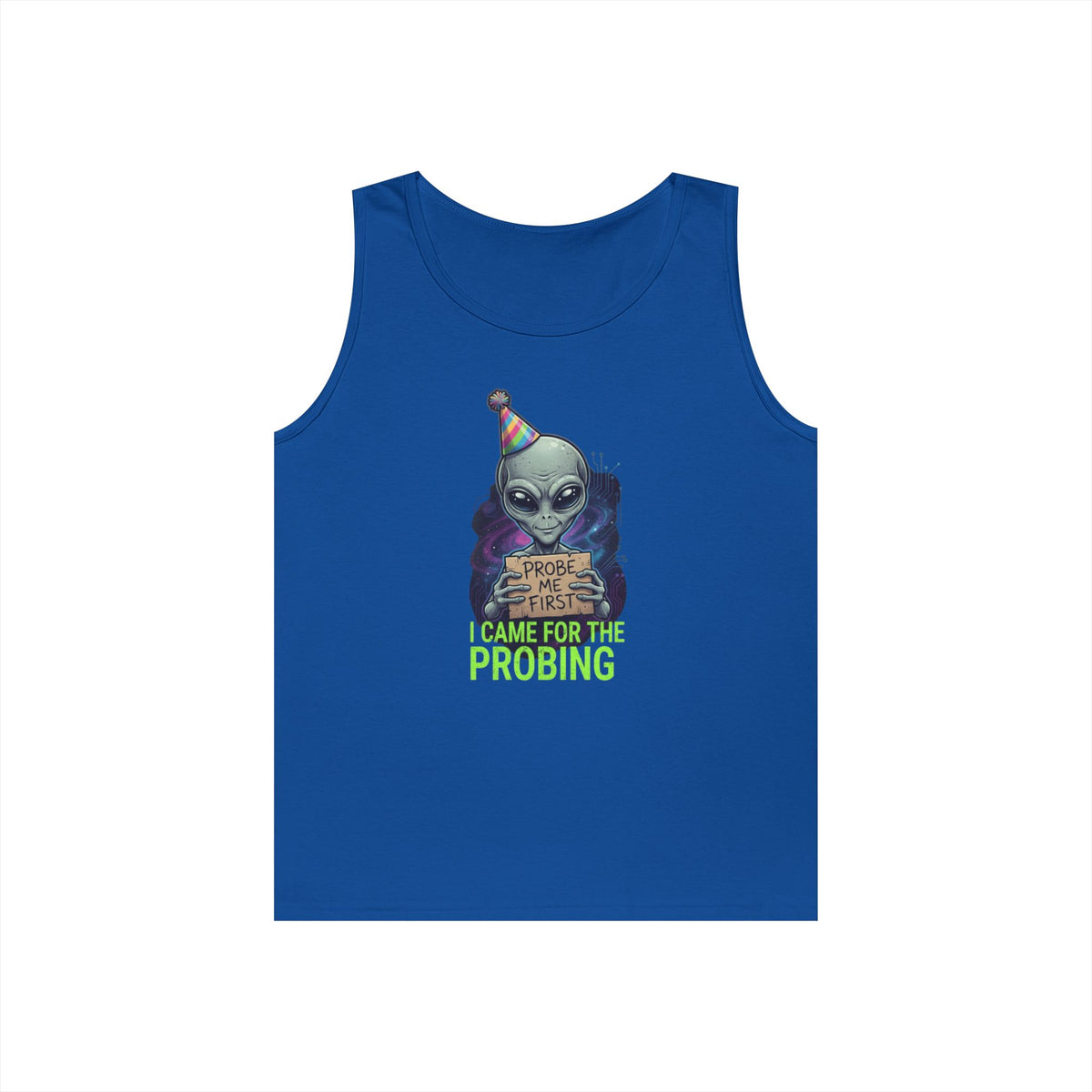 Color: Royal | I Came For the Probing Tank Top