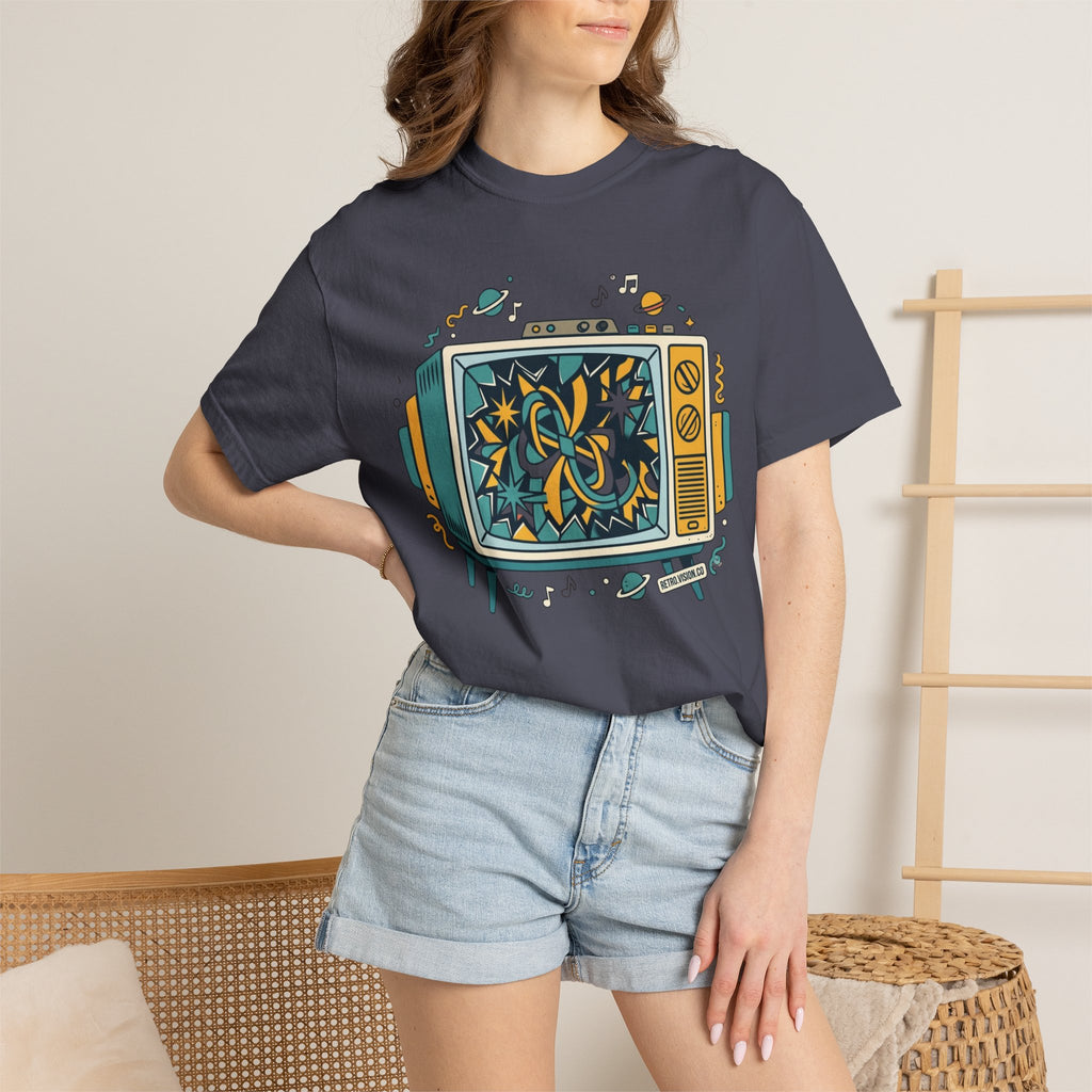 "Retro Vision" Unisex Garment-Dyed Tee