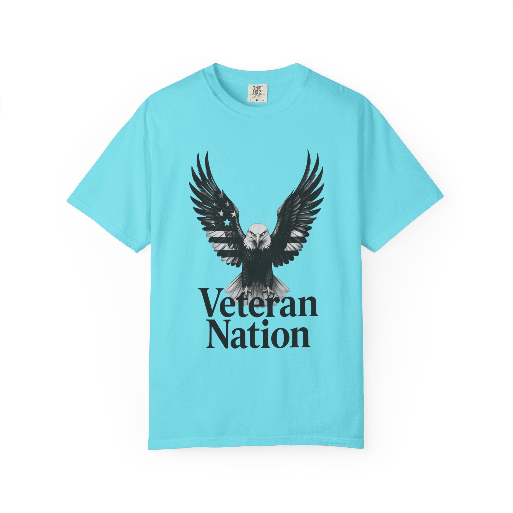 "Veteran Nation" Unisex Garment-Dyed T-shirt