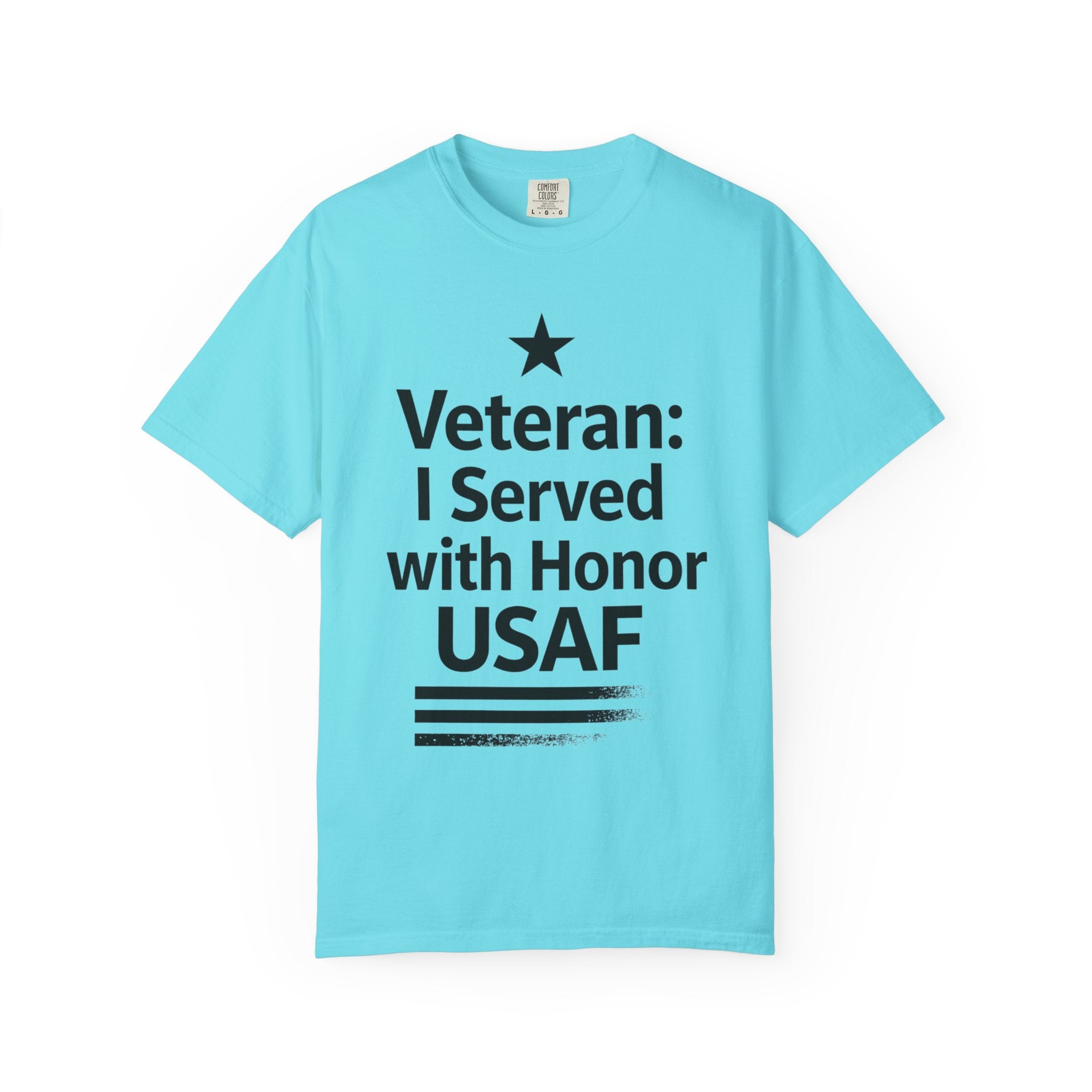 "Served With Honor" Unisex Garment-Dyed T-shirt