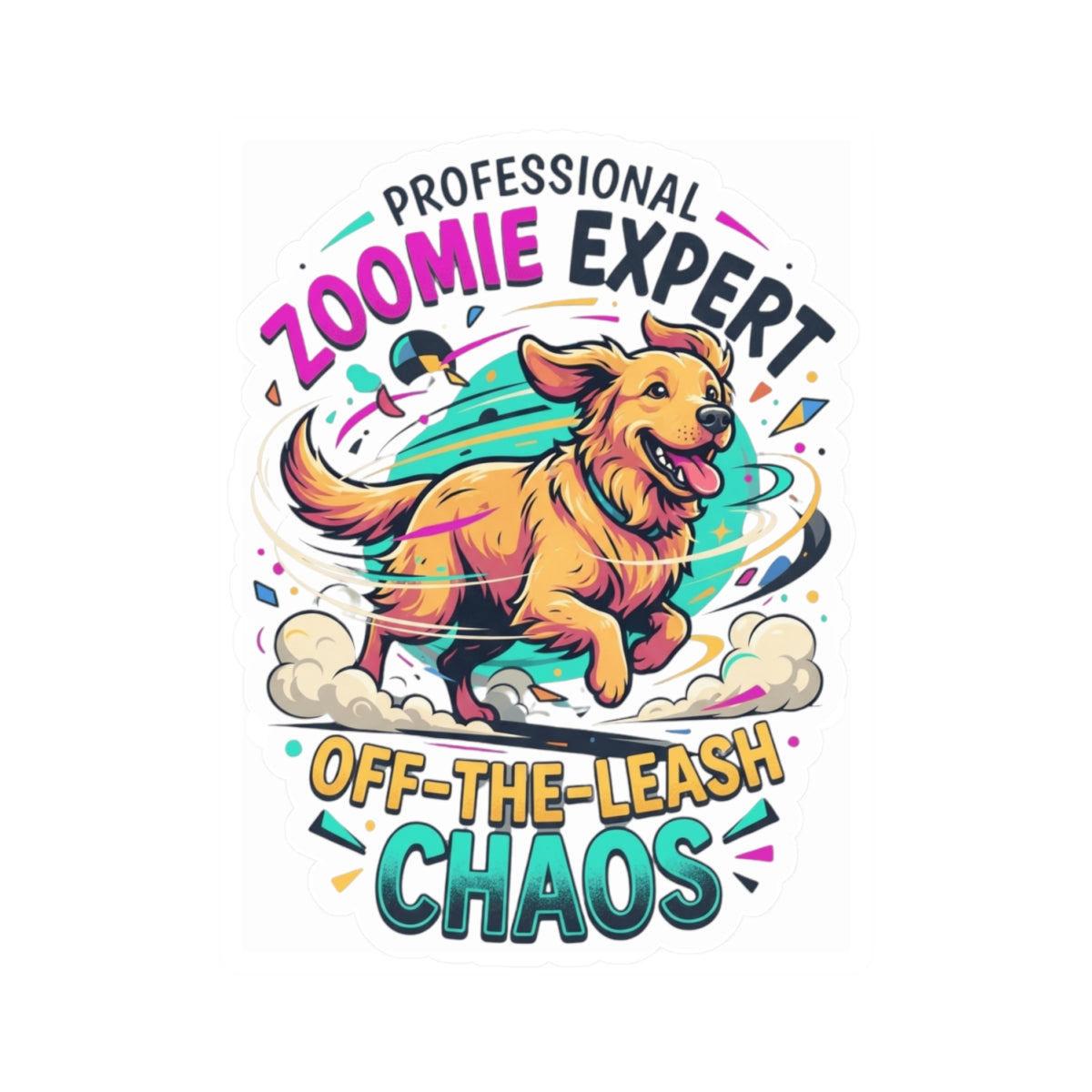 "Professional Zoomie Expert" Sticker — Main