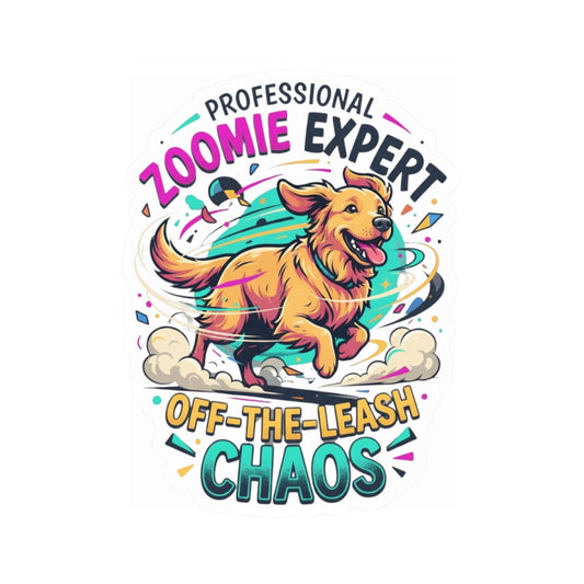 "Professional Zoomie Expert" Sticker — Main