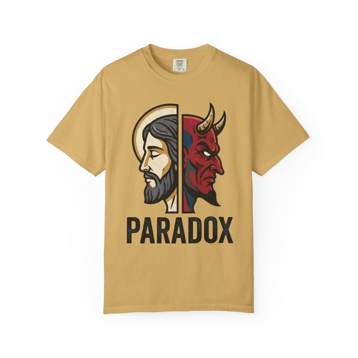 Color: Mustard | Paradox Unisex Garment-Dyed Tee