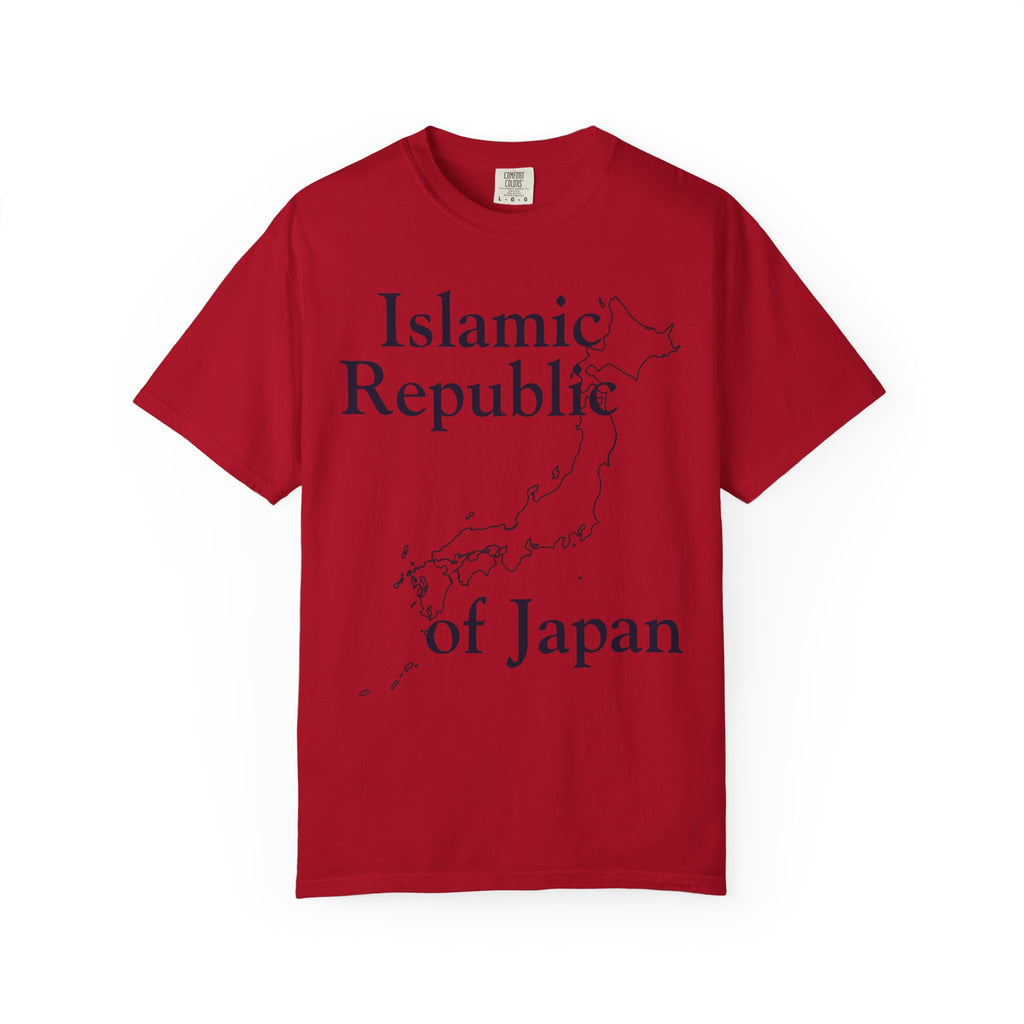 "Islamic Republic of Japan" Unisex Garment-Dyed Tee