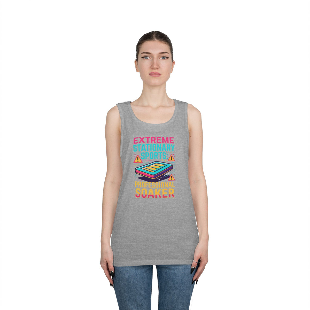 Color: Sport Grey | Professional Soaker Tank Top