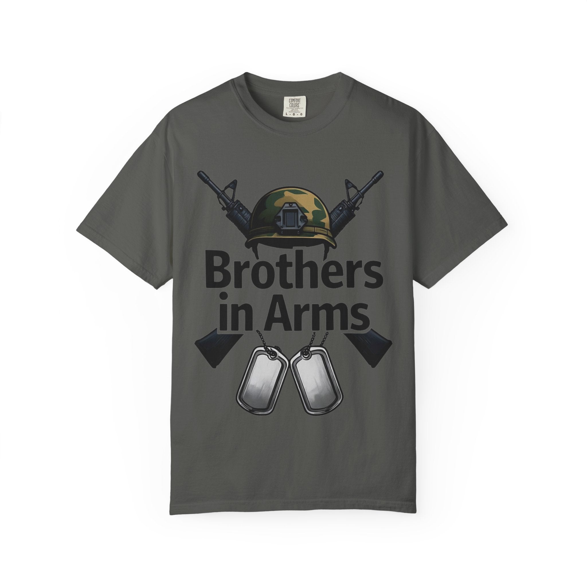 "Brothers in Arms" Unisex Garment-Dyed T-shirt