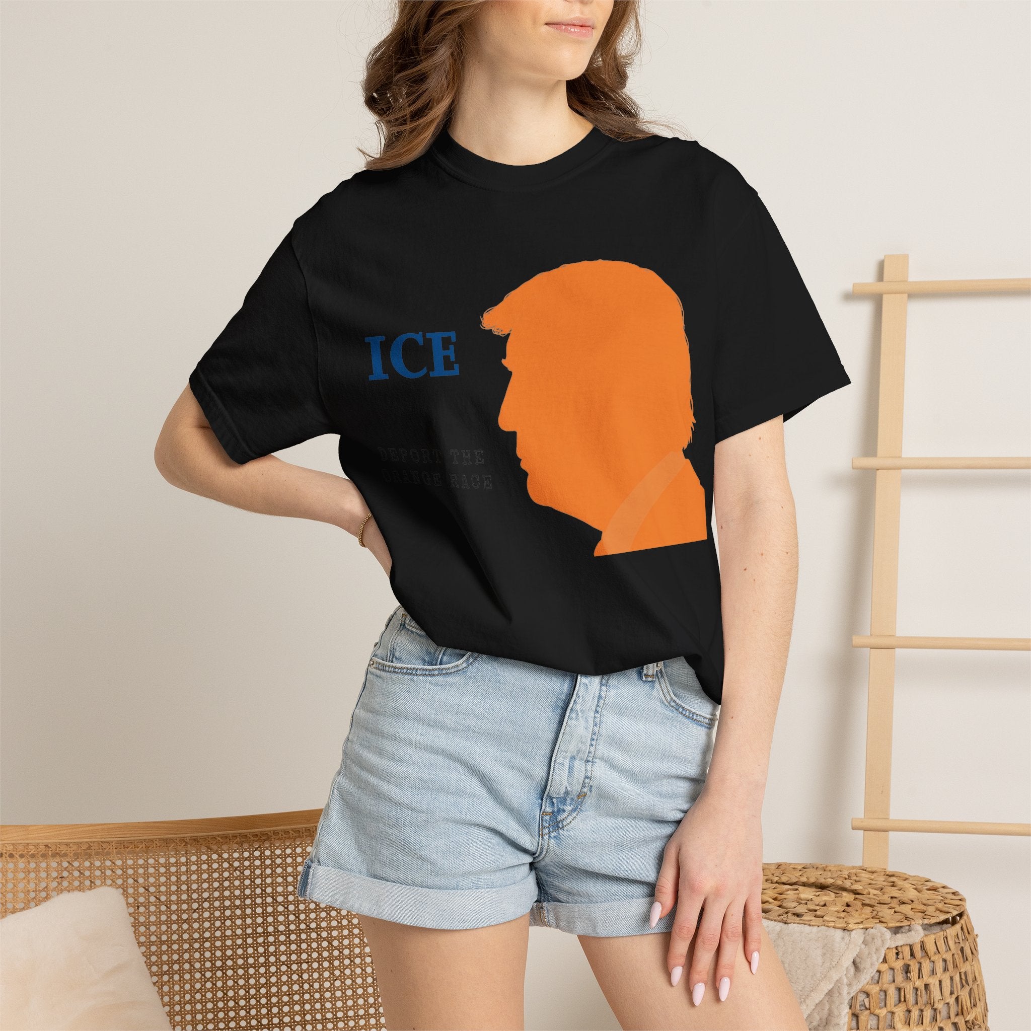 "Deport the Orange Race" Unisex Garment-Dyed T-shirt