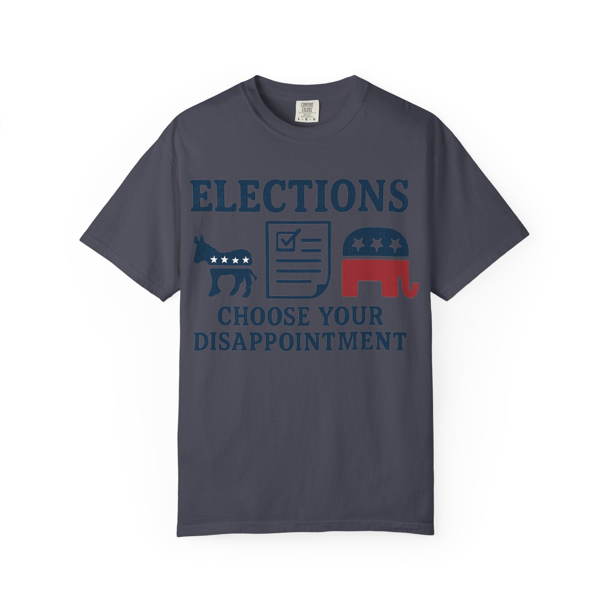 "Voting for the Best" Unisex Garment-Dyed T-shirt