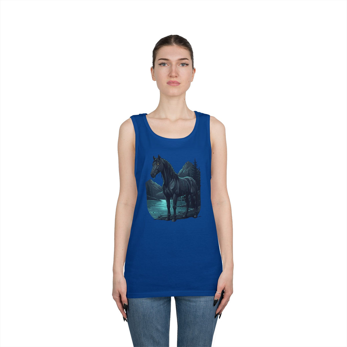 Color: Royal | Kelpie (Scottish Folklore) Tank Top