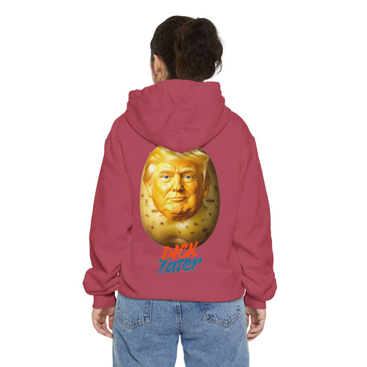Color: Crimson | Dick Tater Garment-Dyed Hoodie