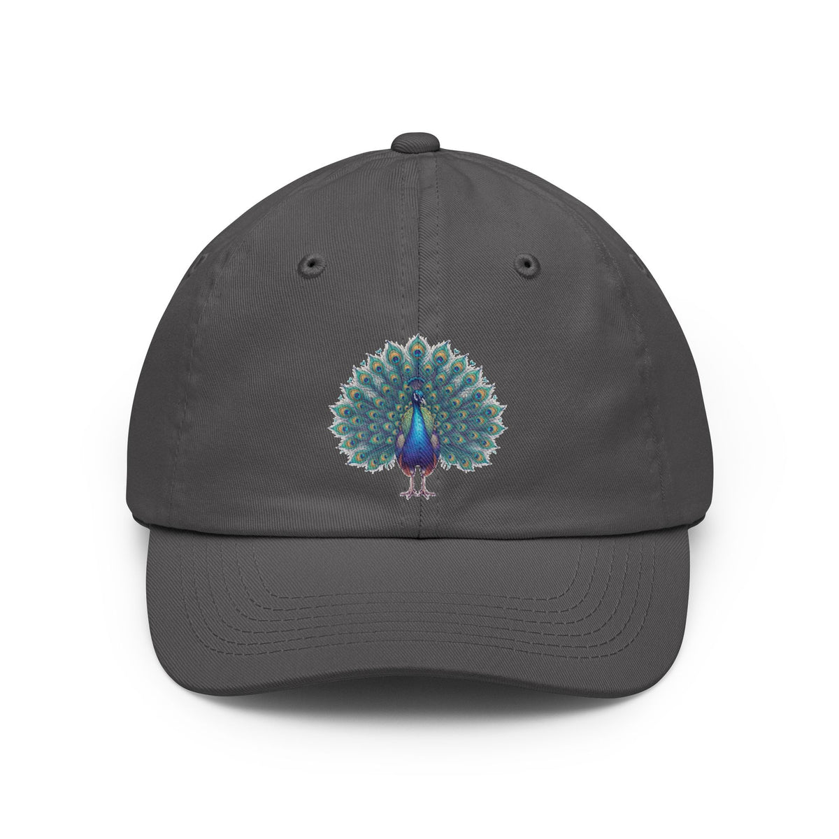 Color: Charcoal | Hippy Peacock Dad Hat