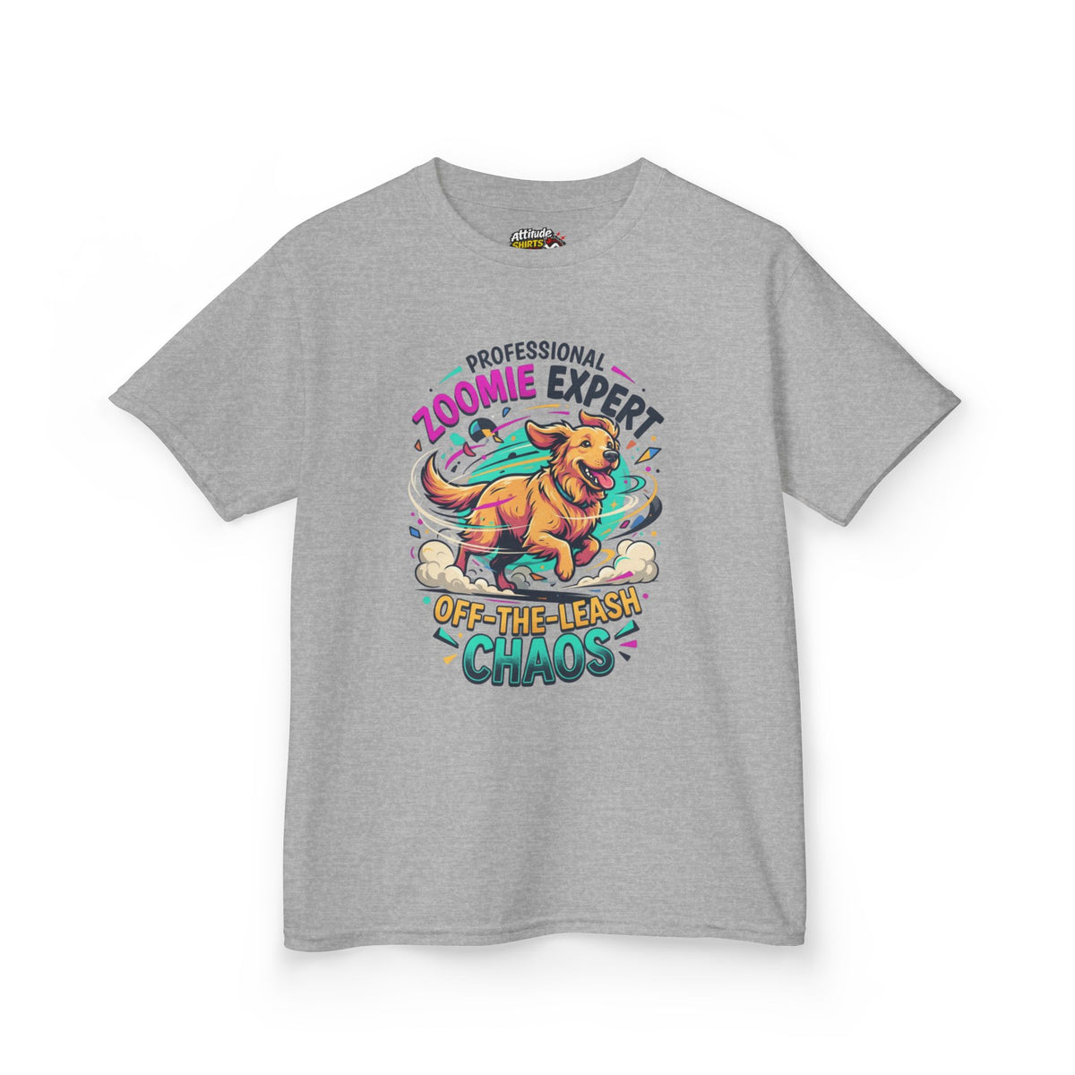Color: Sport Grey | Professional Zoomie Expert Kids Tee