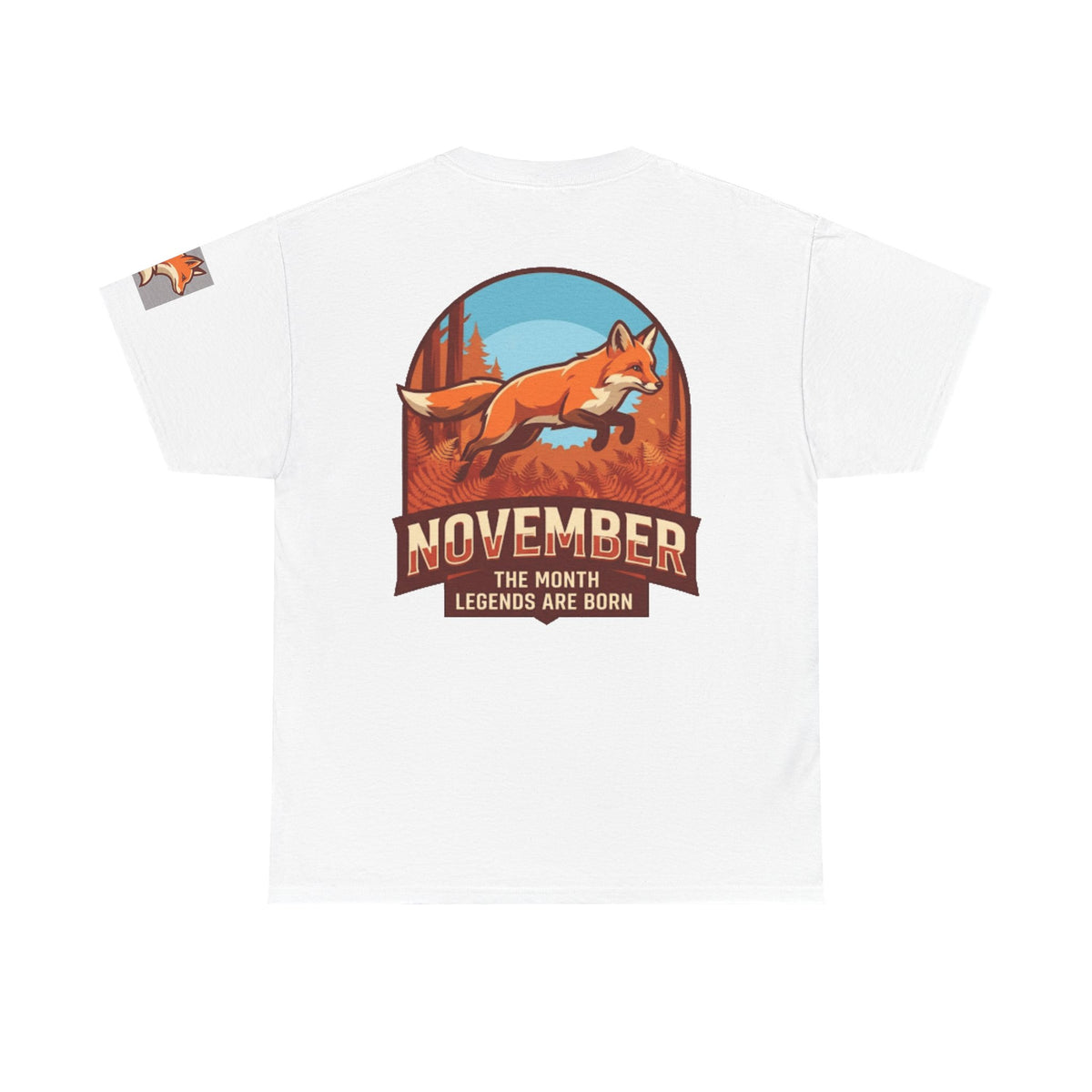 Color: White | November Legend Premium Graphic Tee