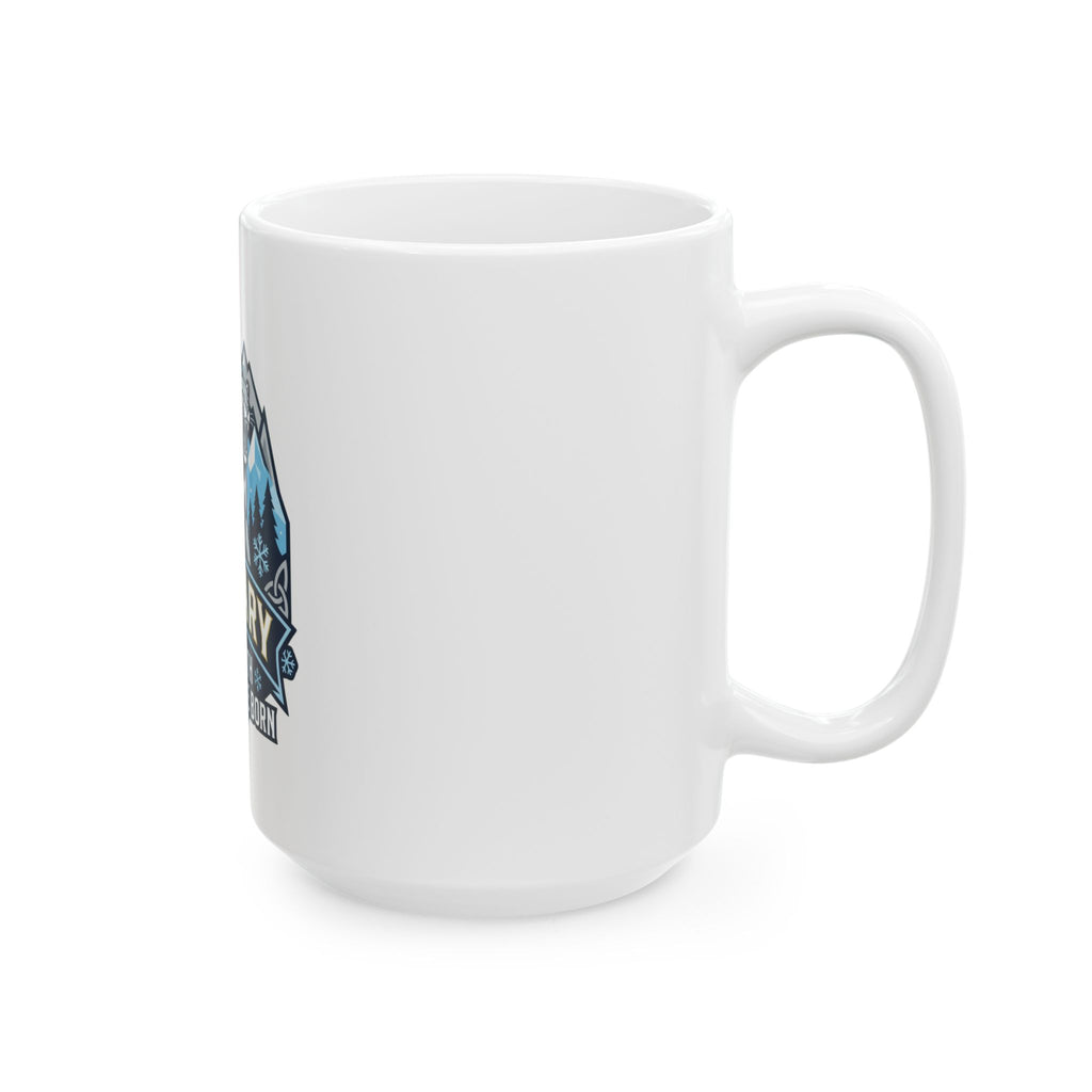 "January Legend" White Ceramic Mug