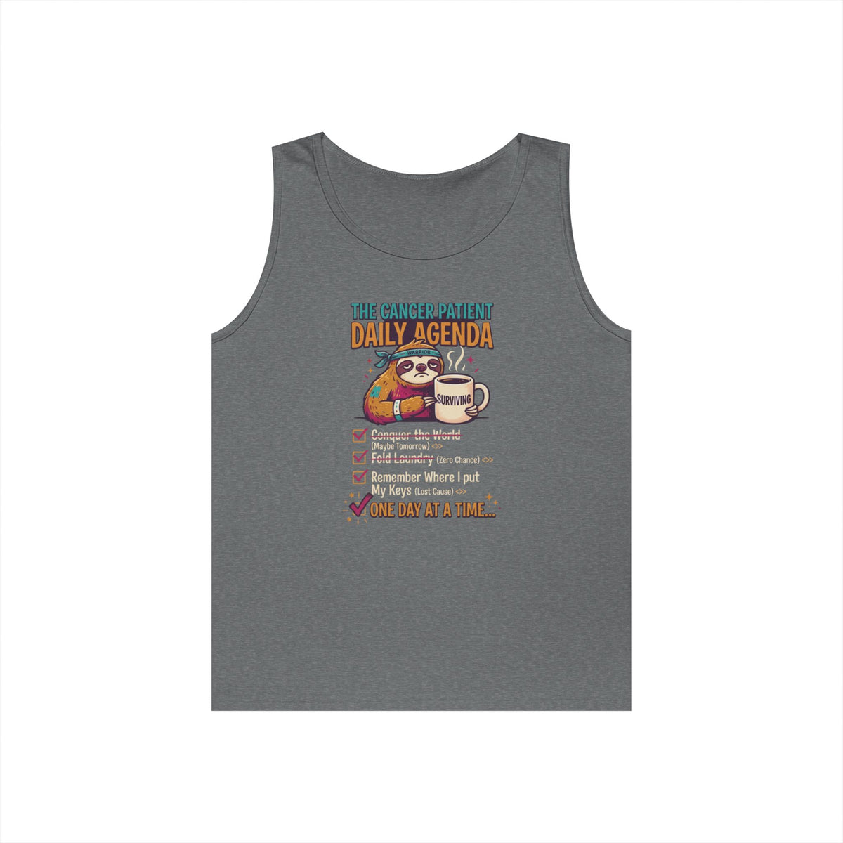 "Cancer One Day At A Time" Tank Top