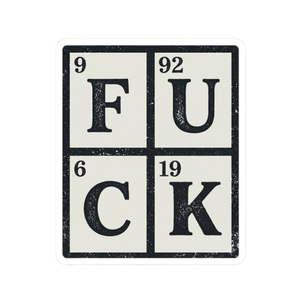"FUCPYOU" Sticker