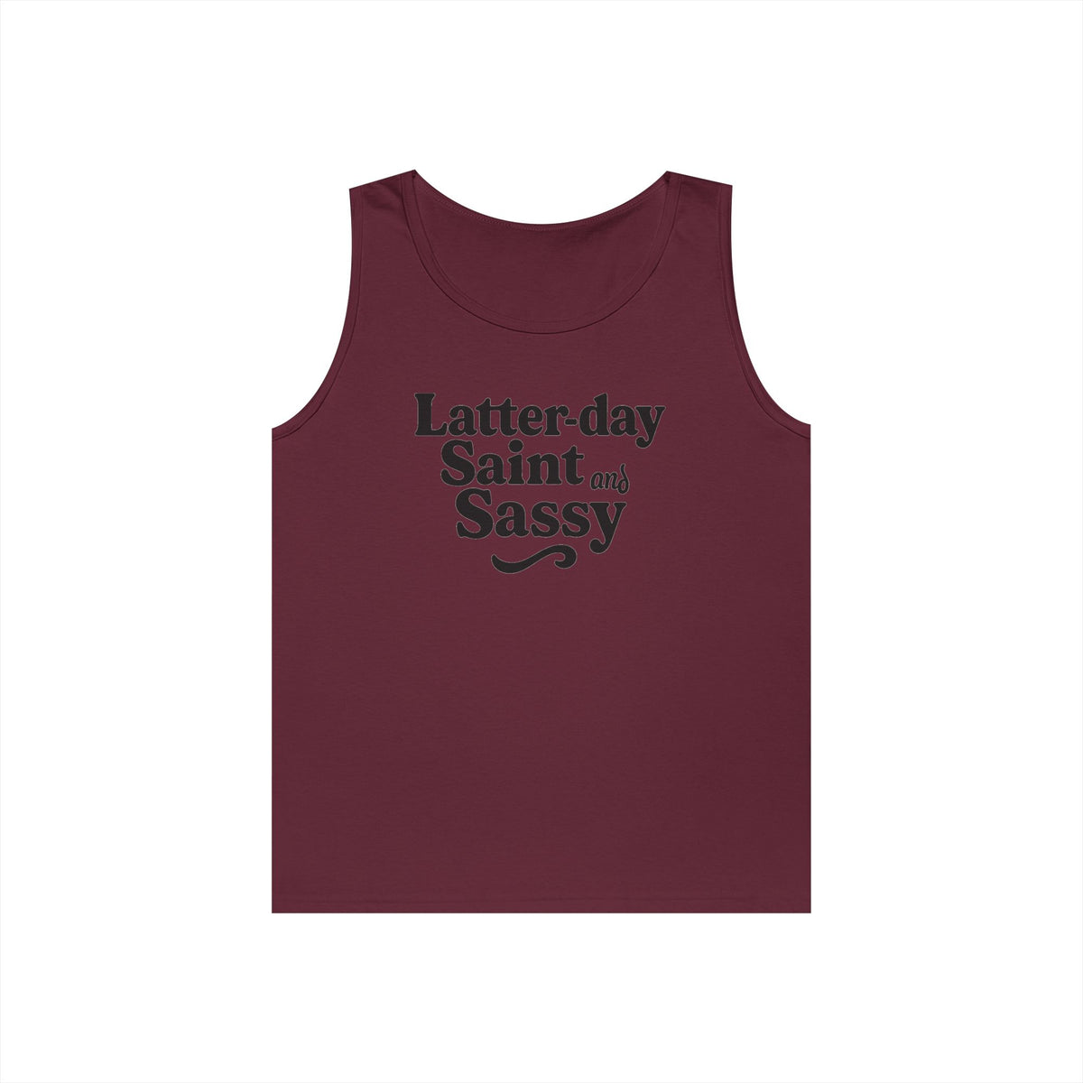 "Latter Day Saint and Sassy" Tank Top
