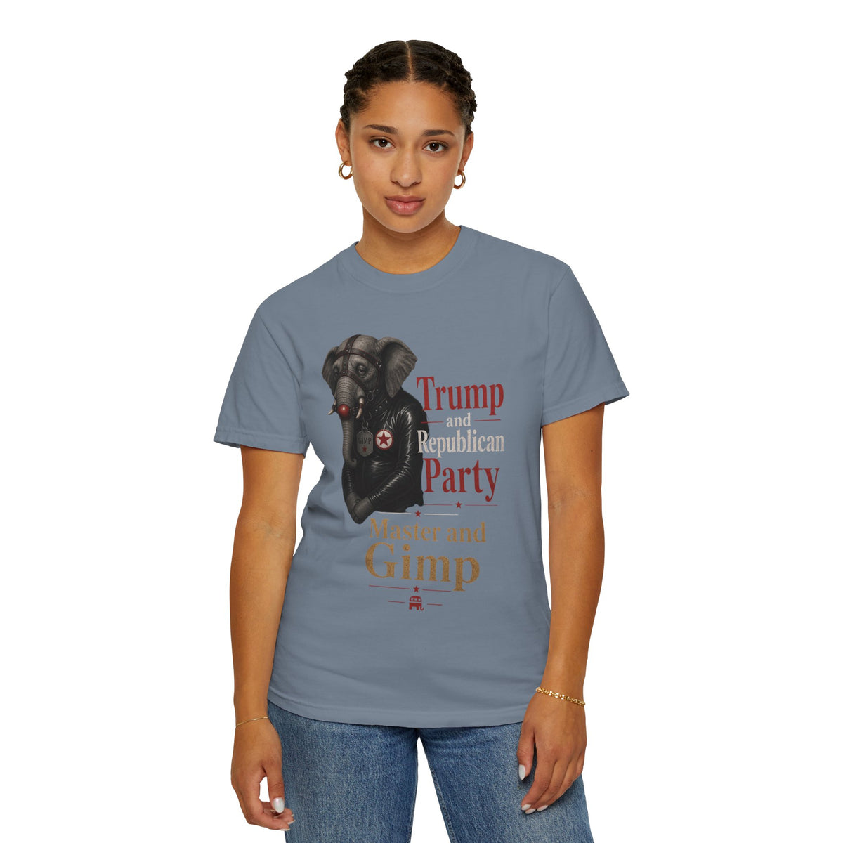 Color: Blue Jean | Master and Gimp Unisex Garment-Dyed Tee