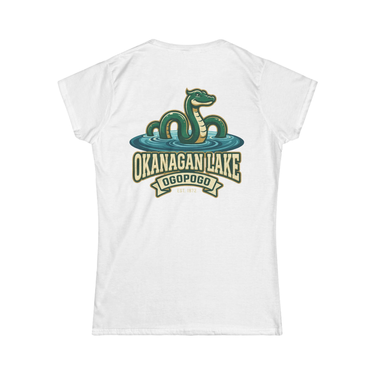 Color: White | Ogopogo (Canada) Women's Tee