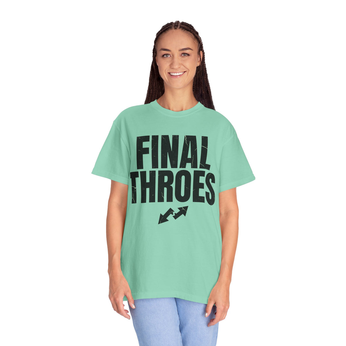Color: Island Reef | Final Throes Unisex Garment-Dyed Tee