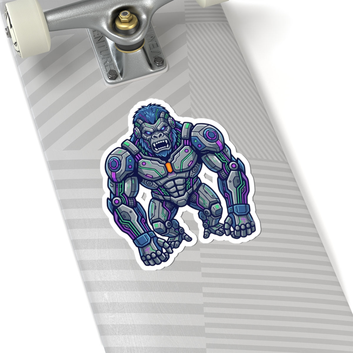 "Cyber Gorilla" Sticker — Main