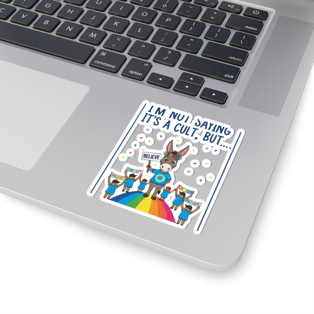 Cult: Liberal Edition | Kiss-Cut Sticker — AttitudeShirts