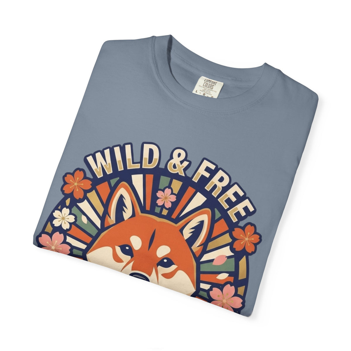 "Shiba Squad" Unisex Garment-Dyed Tee