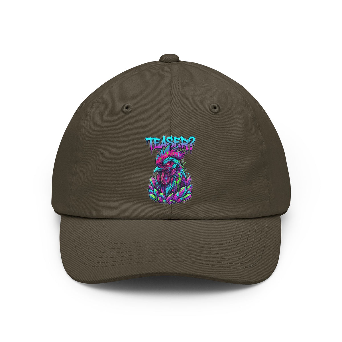 Color: Olive | Cock Teaser Dad Hat