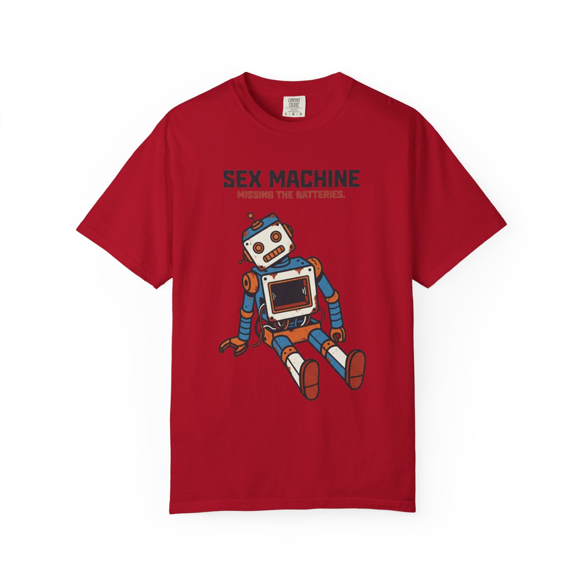 "Sex Machine" Unisex Garment-Dyed Tee
