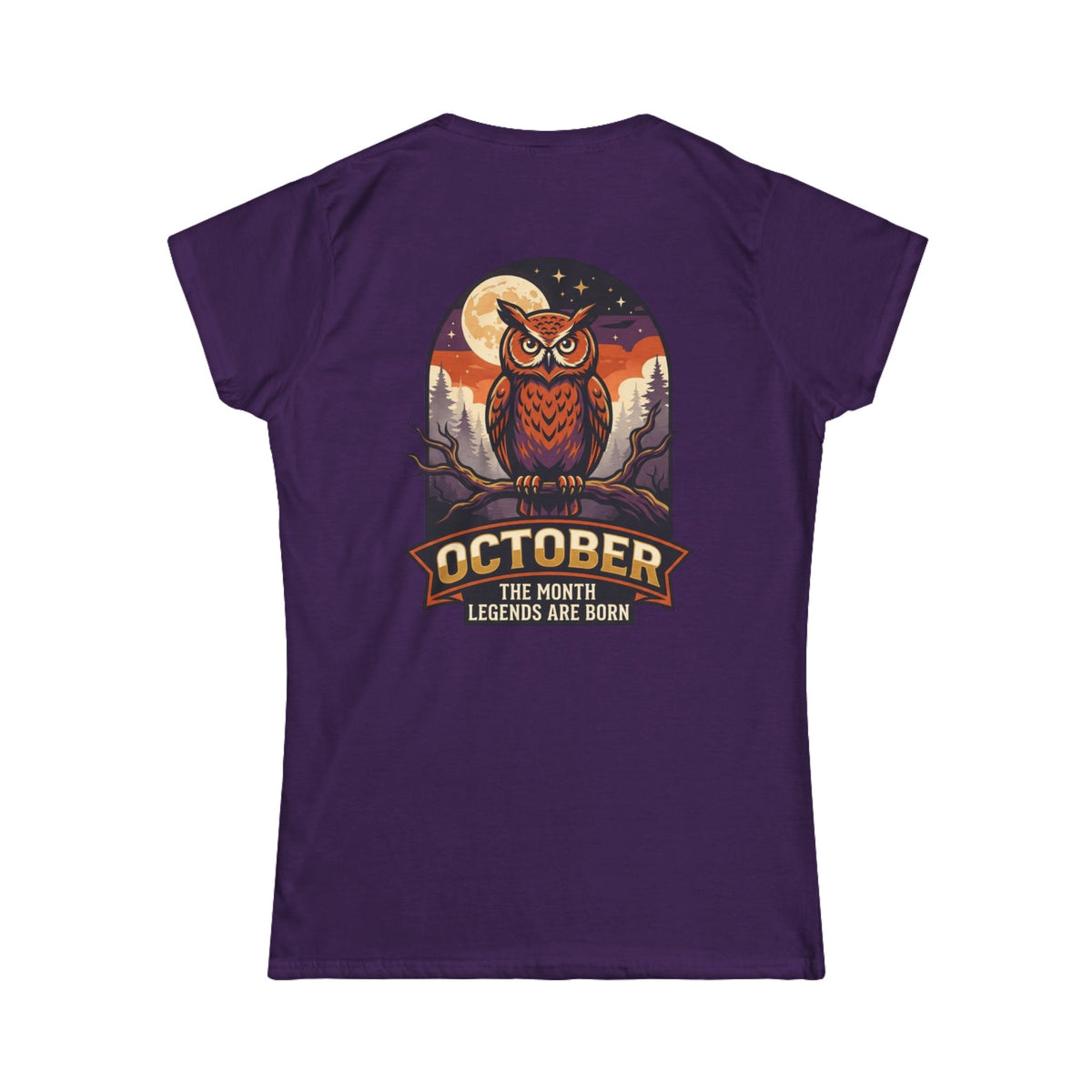 Color: Purple | October Legend Women's Tee