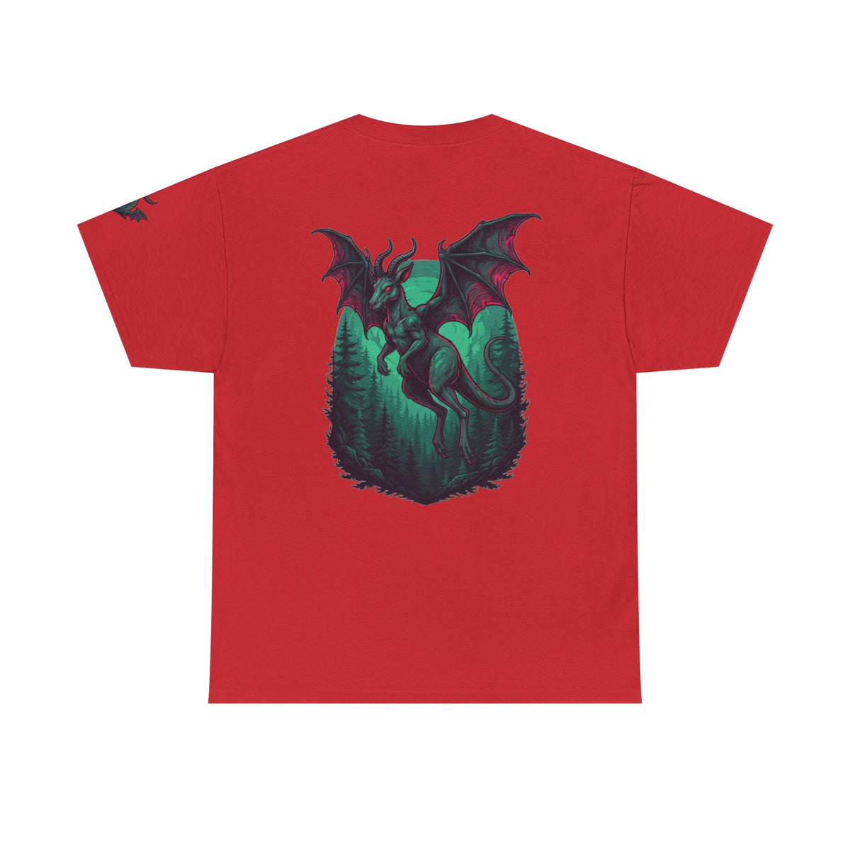 Color: Red | The Jersey Devil (New Jersey, USA) Premium Graphic Tee