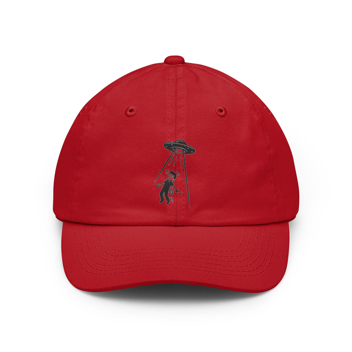 Color: Red | UFO's Dad Hat — -C