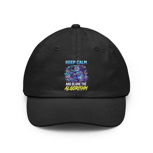 Color: Black | Keep Calm And Blame The Algorithm Dad Hat