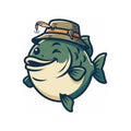 "Drink to Give Fish a Fighting Chance" Sticker
