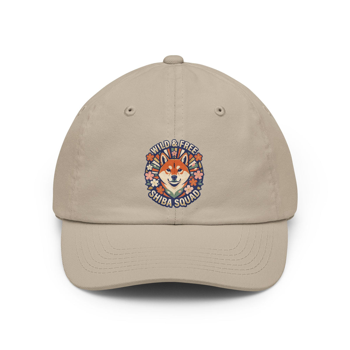 Color: Stone | Shiba Squad Dad Hat