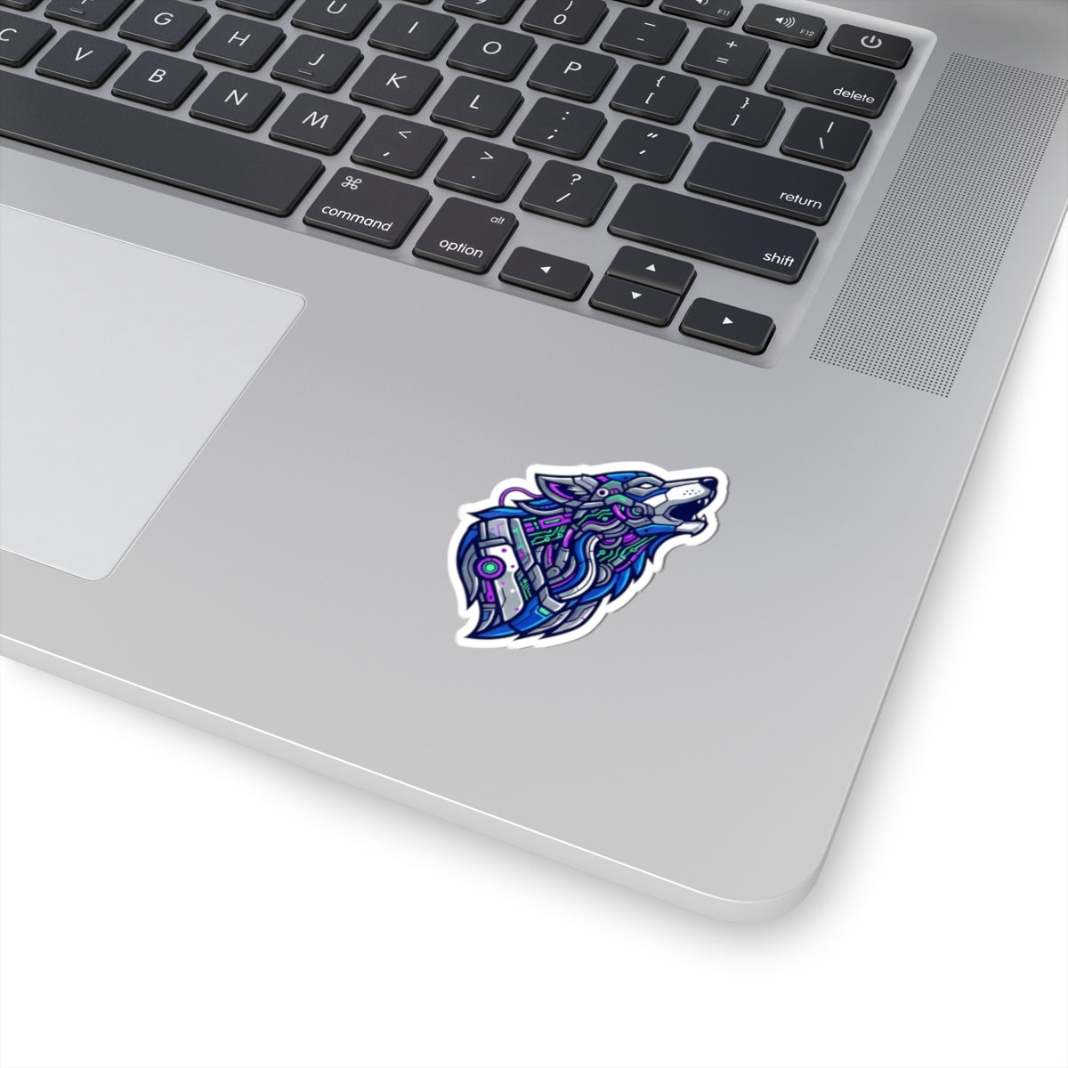 "Cyber Wolf" Sticker — Main