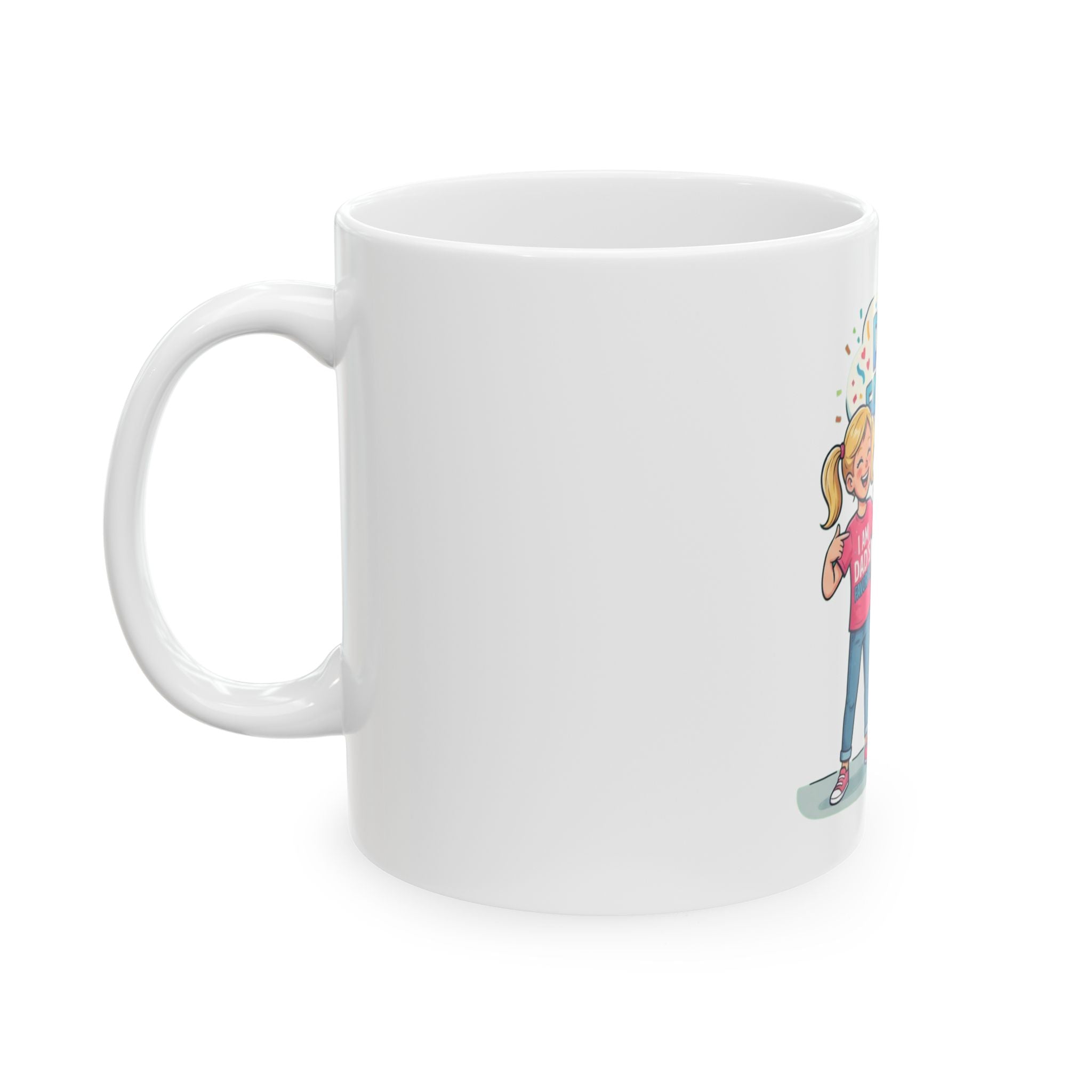 "Dad's Favorite" White Ceramic Mug