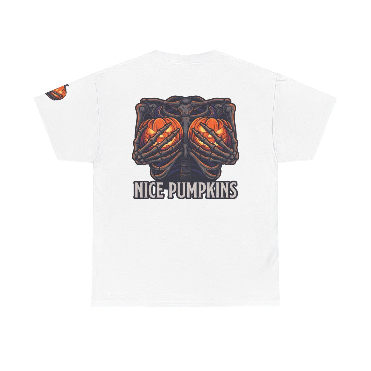 Color: White | Nice Pumpkins Premium Graphic Tee