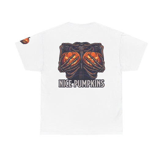 Color: White | Nice Pumpkins Premium Graphic Tee