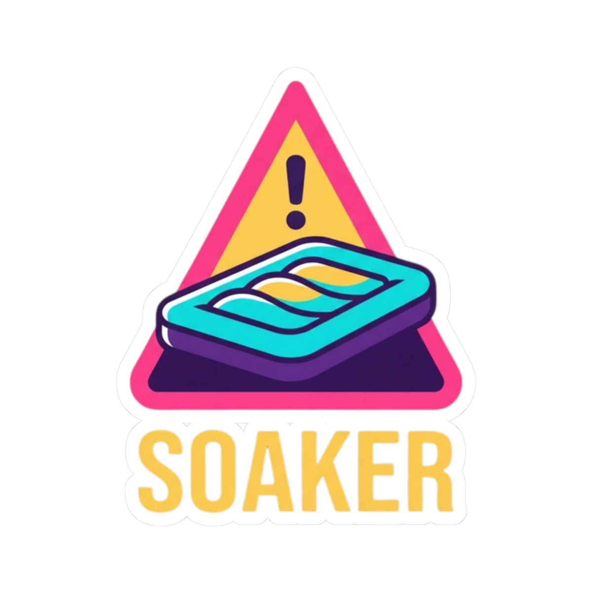 "Professional Soaker" Sticker
