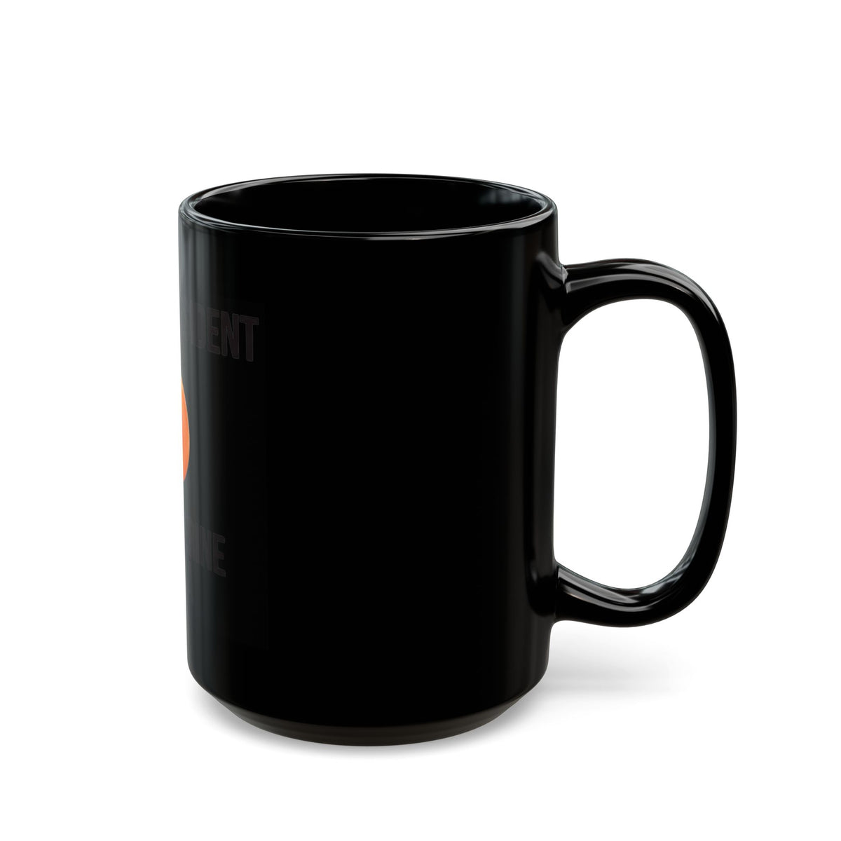 "Tangerine Vagina" Black Ceramic Mug