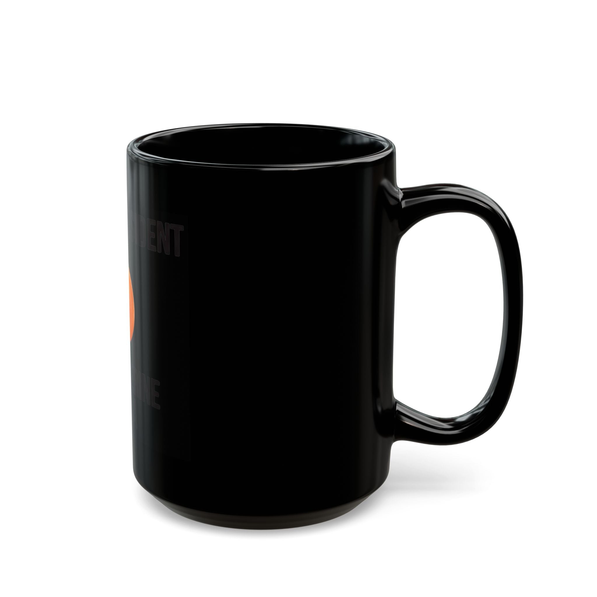 "Tangerine Vagina" Black Ceramic Mug