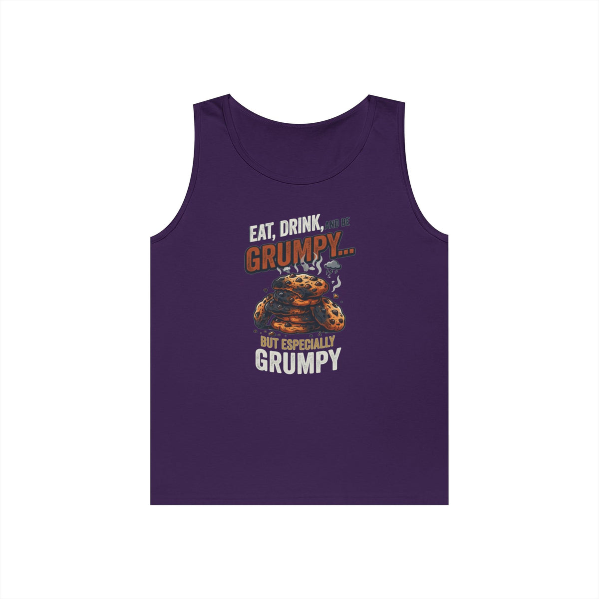 "Eat Drink And Be Grumpy" Tank Top