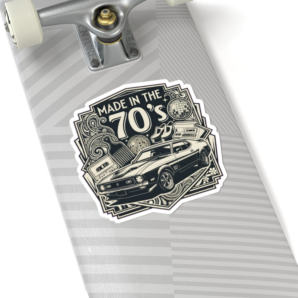 "Made in the 70's" Sticker