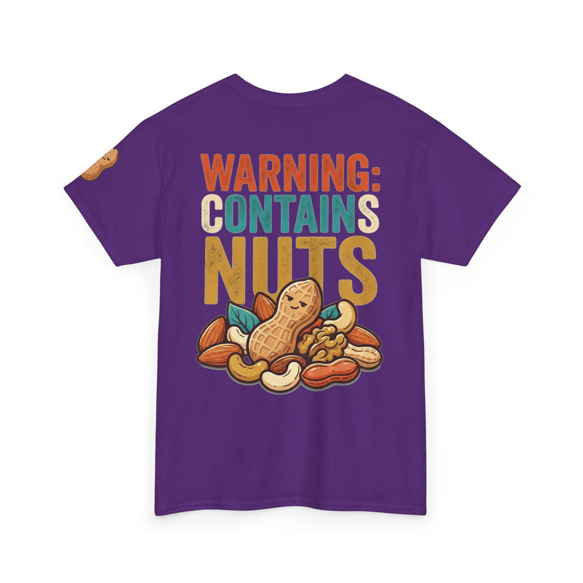 "Warning Contains Nuts" Premium Graphic Tee