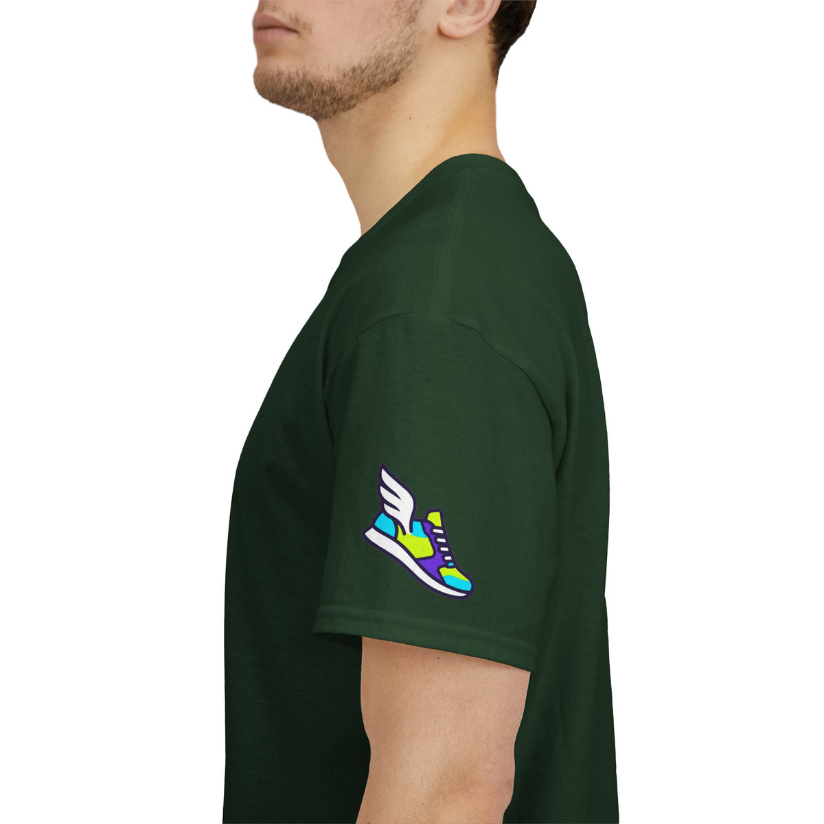 Color: Forest Green | Gas Prices Made Me a Marathon Runner Premium Graphic Tee