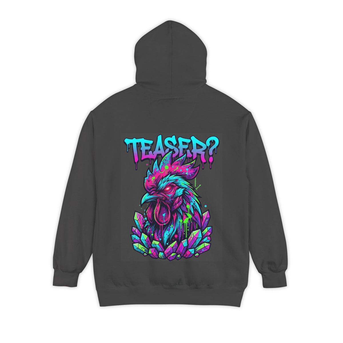Color: Pepper | Cock Teaser Garment-Dyed Hoodie