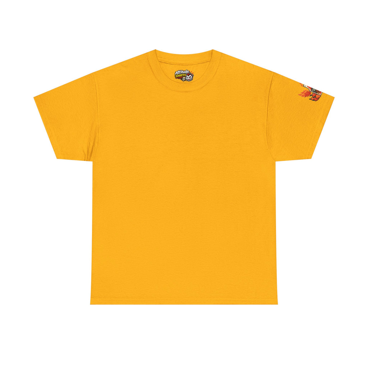 Color: Gold | Burns Coming Out Premium Graphic Tee