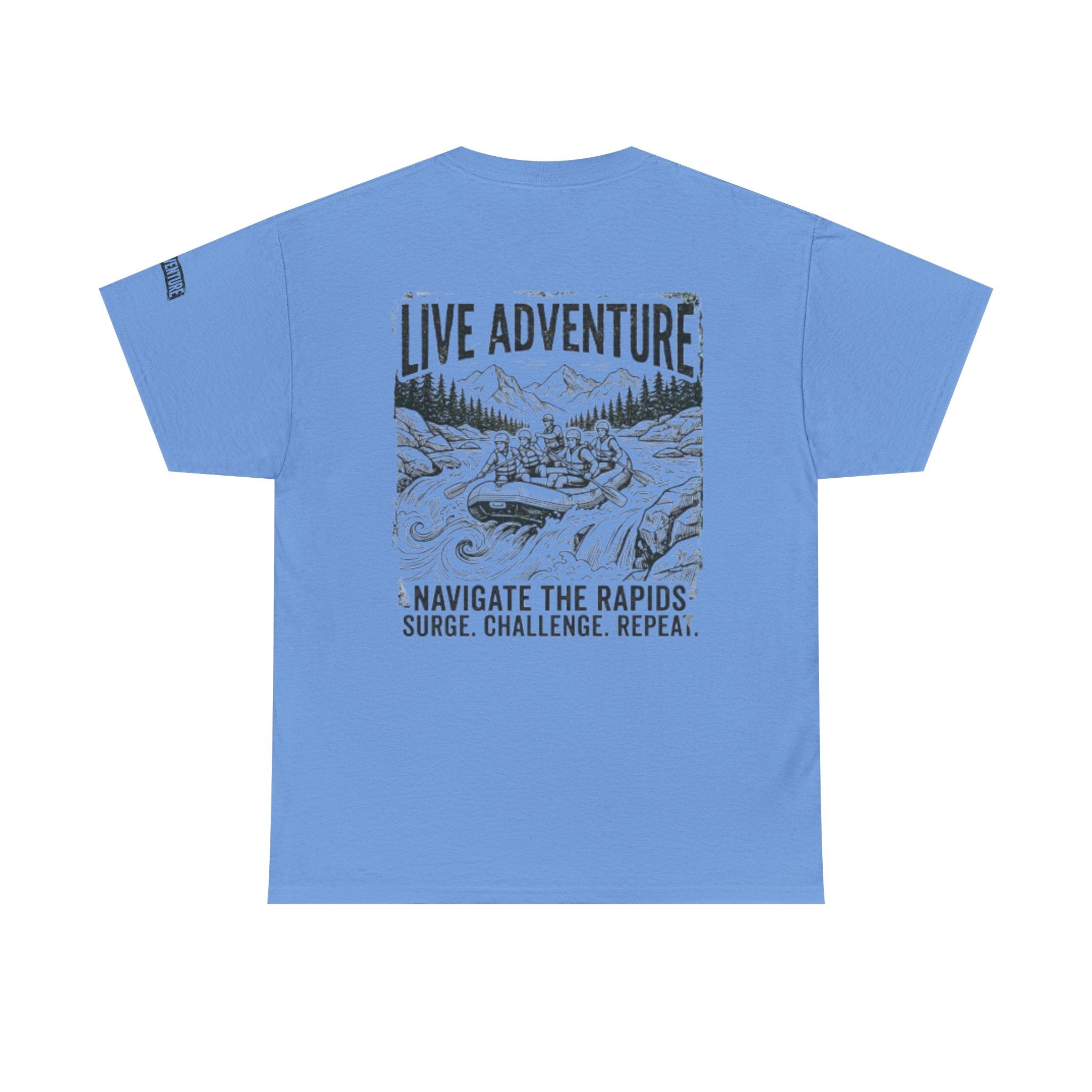 "Live Adventure - Rafting" Premium Graphic Tee