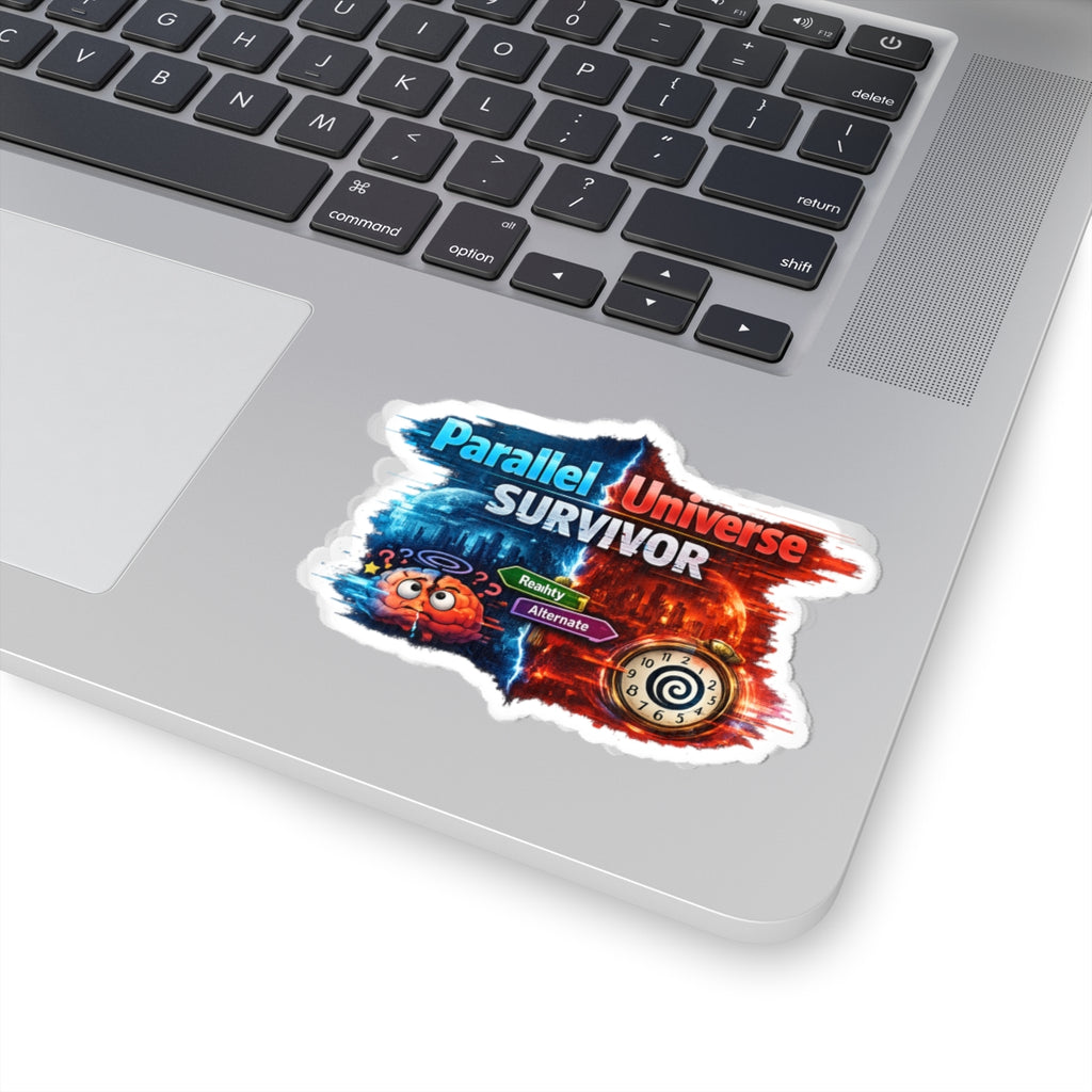 I Survived the Other Timeline | Kiss-Cut Sticker — AttitudeShirts